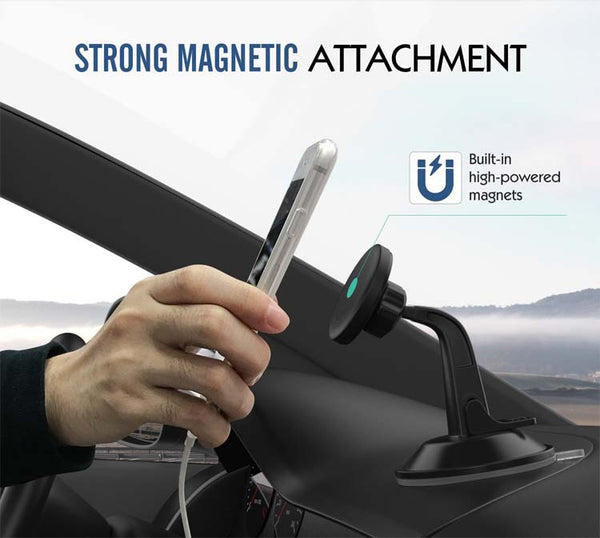 One-hand Operate Magnetic Car Holder