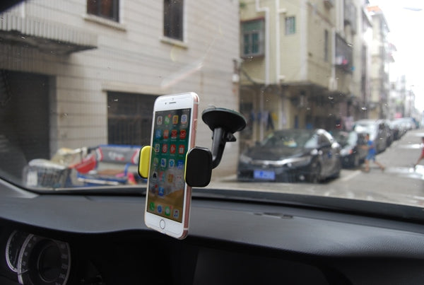 Black/Yellow Car Phone Holder