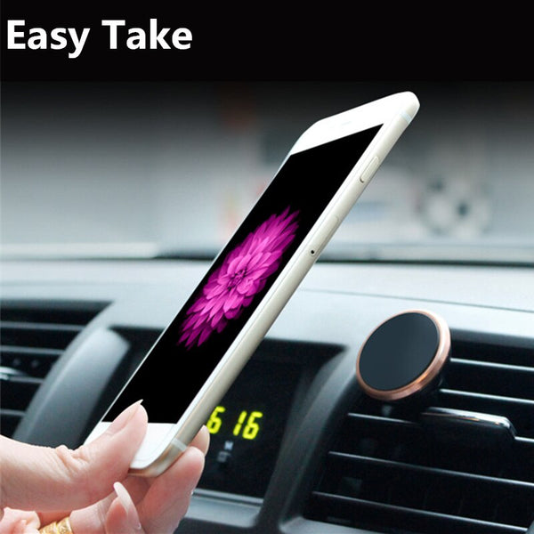 Magnetic Car Phone Holder 2 in 1 Dashboard/ Windshield