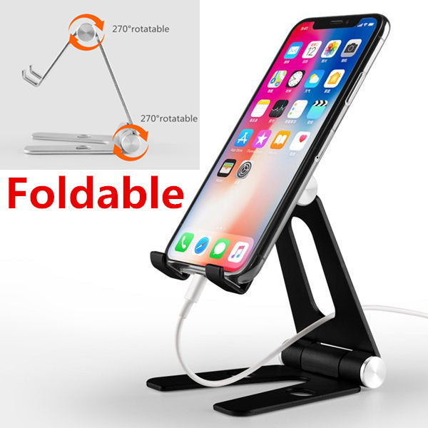 Rotatable Aluminum Alloy Tablet Holder