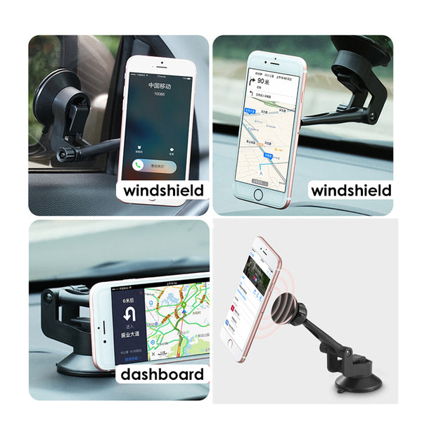 Premium Magnetic Car Phone Holder 360 Rotatable Support