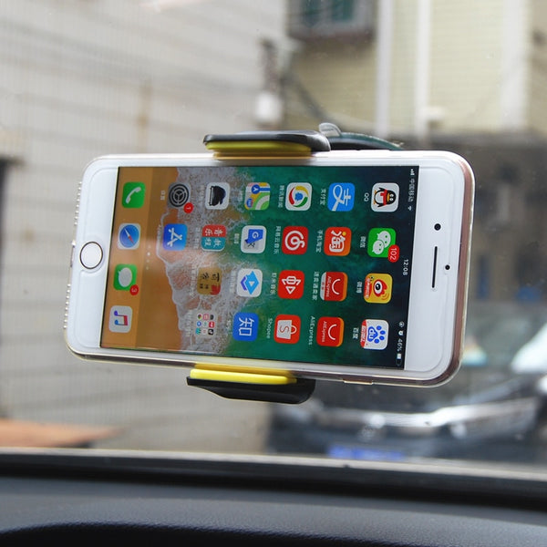 Black/Yellow Car Phone Holder