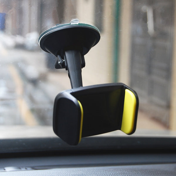 Black/Yellow Car Phone Holder