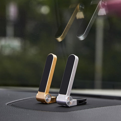 L Aluminium Magnetic Car Phone Holder